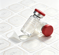 Étiquettes autocollantes personnalisées pour flacons de 3 ml, résistantes aux basses températures, en vinyle, imperméables, pour médicaments, avec logo de marque