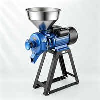 Machine électrique à poudre pour aliments secs/humides, pour la mouture de beurre de noix, pâte de sésame, lait de soja, lait de riz, un moulin à farine pratique