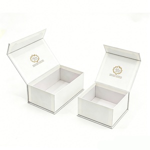Luxury Perfume Gift <b>Box</b> <b>White</b> Book-shaped <b>Box</b> Rigid Paper <b>Box</b> square Paper <b>Box</b> Exquisite Texture for High-end Perfume Packaging. - Product Image 3