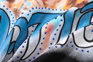T-shirt da uomo personalizzate con stampa DTG grafica Angelo, all'ingrosso, con strass pesanti e motivi misti, per produttori di abbigliamento - Product Image 4