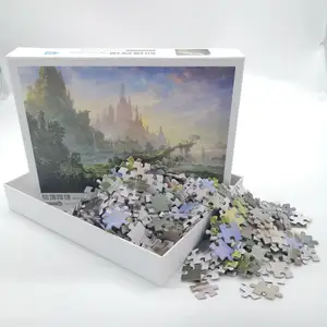 Neuankömmling Beste Qualität Puzzles 500 Stück Mixed Puzzles 1000 Stück Puzzle für Erwachsene und Familien