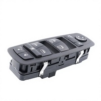 68141890AA Nouveau commutateur principal de lève-vitre en plastique ABS pour porte conducteur avant gauche avec bouton de verrouillage pour Jeep Cherokee