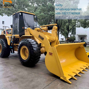 รถตักล้อยาง Caterpillar 966H มือสอง CAT 966H คุณภาพสูง ลดราคา - Product Image 4
