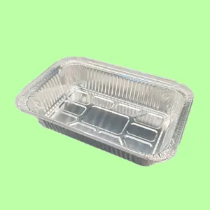 Heavy Duty Aluminum Foil Disposable Durable rectangle Shape Roaster Pan for Chicken Meat Brisket Baking Recyclable