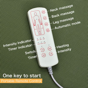 Máquina de masaje de espalda y cuello de nuevo diseño colchón de masaje vibrador de presión de aire eléctrico - Product Image 3