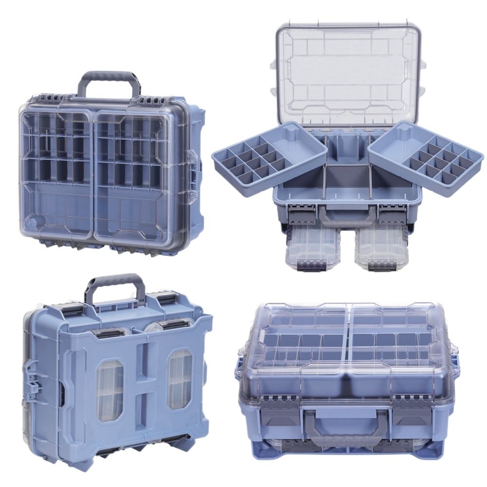 Blue-5-New Multifunctional Fishing Box