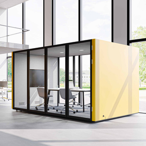 Flexspace nhà máy bán buôn New cách âm gian hàng di động âm thanh bằng chứng cabin 2-8 người họp văn phòng Pod cho bán - Product Image 5