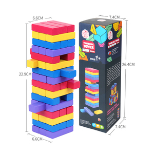 <span class=keywords><strong>Jeu</strong></span> <span class=keywords><strong>de</strong></span> blocs empilables en bois pour enfants et adultes, <span class=keywords><strong>jeu</strong></span> <span class=keywords><strong>de</strong></span> tour géante qui s'effondre, <span class=keywords><strong>jeu</strong></span> classique <span class=keywords><strong>de</strong></span> dominos en bois, autres jouets éducatifs - Product Image 6