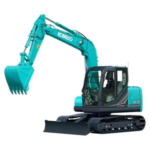 Cheap 7 Ton <b>Mini</b> Machinery Used Kobelco SK70 SK75 SK55 Crawler Excavator in Shanghai for Sale - Product Image 1