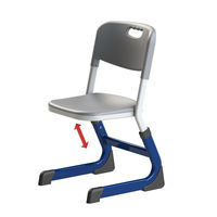 Ensemble de bureau et chaise d'école moderne en gros, réglable, double place, pour étudiants, idéal pour la salle de classe