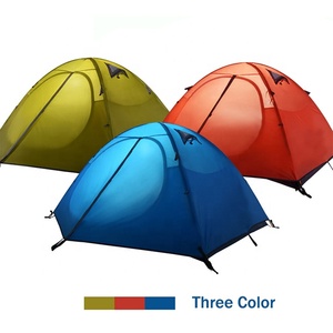 JWJ-028 Tenda da Campeggio Portatile per 2 Persone Impermeabile Leggera con Pali in Alluminio Pieghevole - Product Image 4