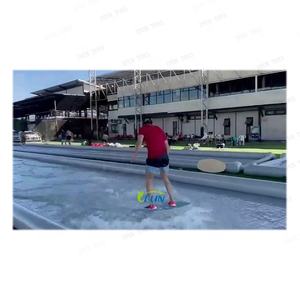 Estera inflable de servicio pesado para <span class=keywords><strong>lavado</strong></span> de autos, alfombrillas de plástico para limpieza de garaje - Product Image 6