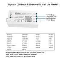 IFI immer ontroller 5-24 2048 ixels para 1903 W2812 Programable