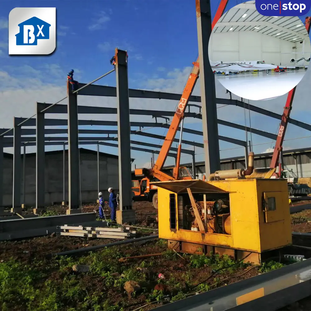 China Fabriek Direct Hangars En Magazijn Gebouw, Stalen Hangars En Magazijnen Werkplaats