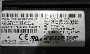มอเตอร์ควบคุมแบบใหม่ รุ่น 115U2C600BACAA115190 ไดรฟ์อุตสาหกรรมประสิทธิภาพสูง มีสินค้าในสต็อก 115U2C600BACAA115190 ระบบอัตโนมัติ - Product Image 5