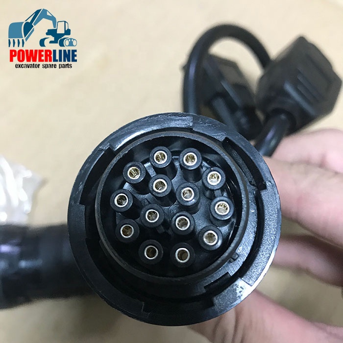 Excavator Diagnostic Adapter ET-3 Cable 457-6114 for CAT Machinery