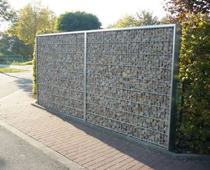 Système de protection paysagère moderne, <span class=keywords><strong>gabion</strong></span> soudé à haute résistance avec revêtement Galfan pour <span class=keywords><strong>mur</strong></span> de soutènement et berge de rivière - Product Image 1