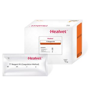 Kit de réactifs vétérinaires Healvet <span class=keywords><strong>Test</strong></span> Vet TT <span class=keywords><strong>Test</strong></span> Quality pour le temps de thrombine chez le chat et le chien, bandelettes de diagnostic pour chats - Product Image 2