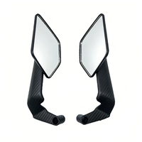 Accessoires de modification de moto de haute qualité, rétroviseur à aile fixe, rétroviseur latéral modifié pour moto de rue