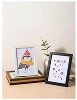 Cadre photo mural en bois fait main de 6 pouces, format A4/A3, grande taille