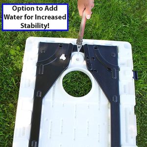 Sacs cornhole résistants aux intempéries Jeux de cour Ensemble de 8 sacs de haricots professionnels pour l'extérieur <span class=keywords><strong>Jeu</strong></span> cornhole en plastique - Product Image 5