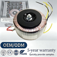 Transformador Toroidal Industrial de Bobina de Cobre de Alta Calidad, Estabilizador Automático de Voltaje, Fuente de Alimentación ISO/CE para 50/60Hz