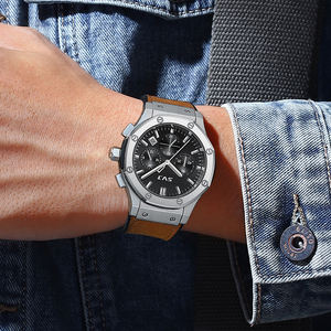 SVJ 남자 시계 석영 운동 남자 여름 시계 Rejos 방수 시계 - Product Image 6