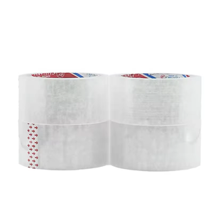 Bopp chống tĩnh điện một mặt Acrylic dính Sticker Băng 18 cuộn đóng hộp rõ ràng carton niêm phong Băng - Product Image 5