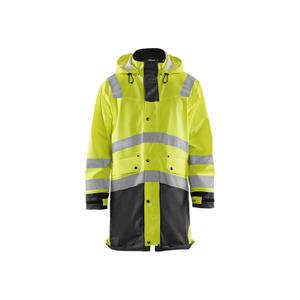 BLAKLADER - 432620053399XS Manteau de pluie Hi-Vis Niveau 3 Jaune/Noir-EAN 7330509570227 PROTECTION TOUS TEMPS - Product Image 1