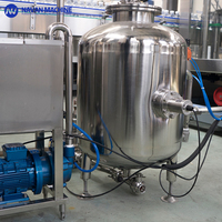Usine d'embouteillage d'eau pure 34000~36000 BPH XGF60-60-15, machine de remplissage de bouteilles PET entièrement automatique, acier inoxydable de qualité alimentaire