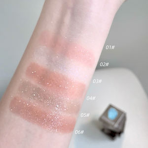 Gege gấu trang điểm màu duy nhất ánh sáng lung linh Eyeshadow sắc tố cao long lanh lấp lánh lâu dài đá quý nhìn Mono Eyeshadow - Product Image 3