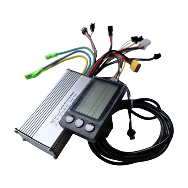 Brushless Motor Lithium-ion Bicycle & Snowmobile Mountain Bike Controller Compatible S866/SW900/G51 LCD Display 24V-60V 500W