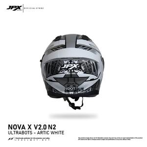 Casco Abierto JPX Nova X V2 con Doble Visera, Material Plástico, Cierre de Hebilla Unisex para Ciclismo - Product Image 3