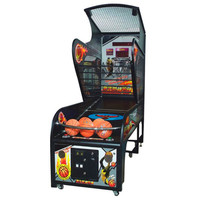 Machine de jeu d'arcade de basket-ball à monnayeur avec récompense de tickets pour les divertissements sportifs
