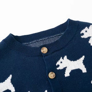 Suéter de Punto de Algodón Orgánico para Bebé, Diseño de Boutique Austinbella, Camisa para Bebé Niño, Chaqueta para Niño Pequeño - Product Image 3