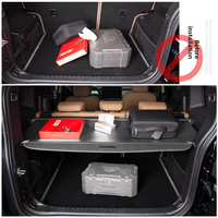 Cache-bagages rétractable en toile de haute qualité pour coffre arrière, accessoires pour Jetour T2 Traveler 2025