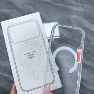 เคสใส iPhone 17 Pro Max วัสดุ TPU PC ป้องกันแรงกระแทก แม่เหล็กในตัว สำหรับ iPhone 15 16 17 Air - Product Image 5