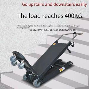 Elektrische rupsbandklimmachine, 400 kg capaciteit, voor het verplaatsen van goederen op trappen, platform aanpasbaar, OEM voor huishoudelijke opslag - Product Image 5