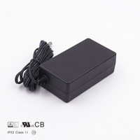 Fuente de Alimentación Conmutada de 24W 45W 150W 12v1a, Adaptador de Corriente de Tipo Escritorio Médico AC DC con Entrada Tipo C8