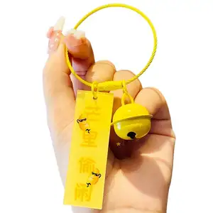 Eisen-Schlüsselanhänger Kartenhalter TPR Luxus individuelles Logo Mini-Messer Stellen harz Drachenkugel Acryl Fußball-Schirle individuelle Schlüsselanhänger