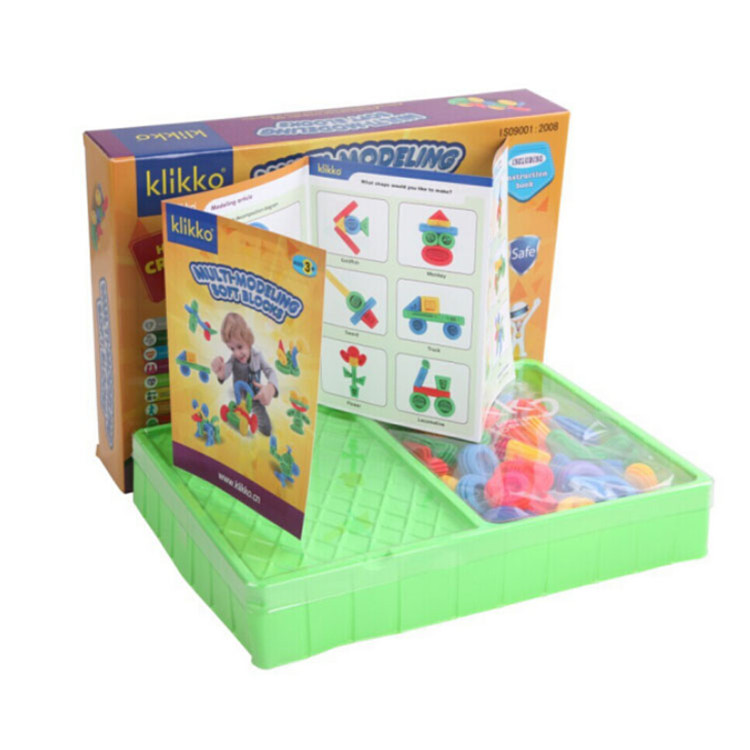 klikko experience construction engineering plastic building blocks toys for kids