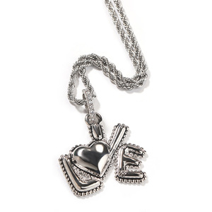 Collana Hip Hop Luminosa al Buio con <span class=keywords><strong>Nome</strong></span> Personalizzato, Iniziale Personalizzata, Ciondolo con Lettere Ghiacciate Fai-da-Te - Product Image 5