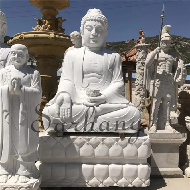 Grosir Patung Buddha Ukir Indonesia Marmer Alami