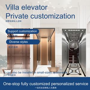 Özelleştirilmiş ev asansör platformu tekerlekli sandalye asansör açık küçük asansör hidrolik engelli çekiş asansör için asansörler - Product Image 3