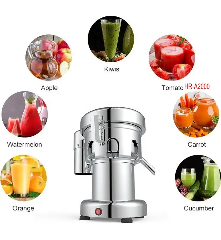 1000W NaturoPure Fruits Entiers électrique mini-presse-agrumes mélangeur Machine À fruits et Légumes Extracteur De Jus/presse-agrumes commerciale