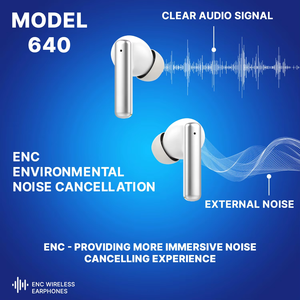 Audífonos Inalámbricos KYPTEC 640 ENC con Cancelación de Ruido, Auriculares Bluetooth con Micrófono, Llamadas Nítidas, Batería de Larga Duración - Product Image 6