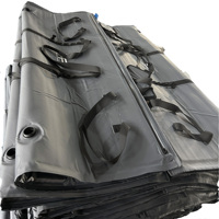 Fabricant OEM de bâche en PVC imperméable sur mesure, tissu vinyle industriel marin robuste, doublure ignifuge