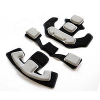 Coussinets de remplacement ergonomiques pour casque tactique durable antidérapant absorbant les chocs évacuant l'humidité