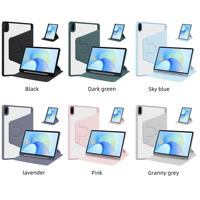 Tablette 360 Rotation Acrylique Transparent Cas pour HONOR X8A X8 PRO X9 X9A 11 pouces GT 2 2025 11.5 pouces Flip Coque De Protection