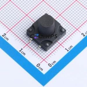 TC-06121FS-110E-03 Tactile Switch SMD-4P,12x12mm Switch Single Pole Single Throw Round Button 2.5N 12mm - Product Image 1